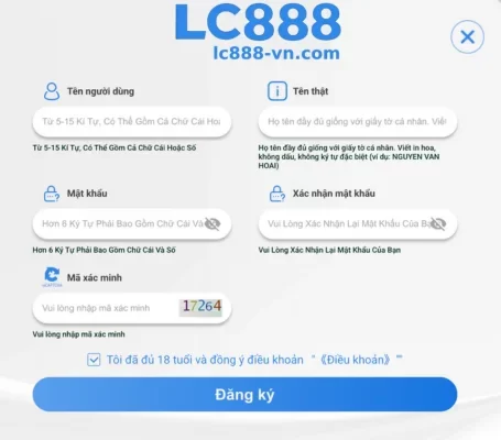 ĐĂNG KÝ LC888